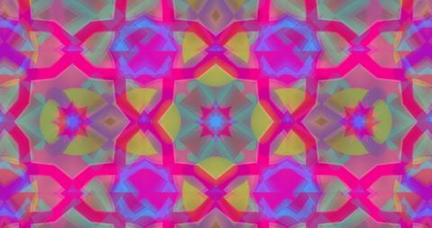 Vibrant Kaleidoscopic Pattern Abstract Design - Download Free Stock Images Pikwizard.com