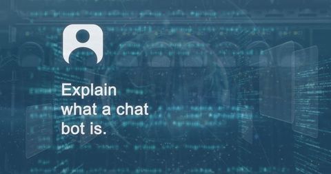 Digital Communication Concept with Chatbot Illustration - Download Free Stock Images Pikwizard.com