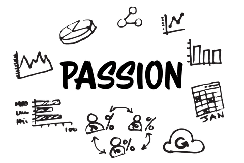 Business Icons with Passion Text on Transparent Background - Download Free Stock Videos Pikwizard.com