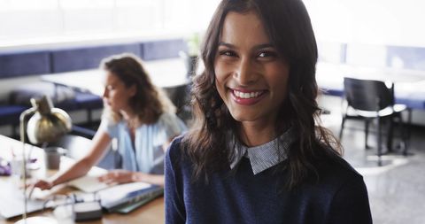 Confident Professional Businesswoman in Modern Office Environment - Download Free Stock Images Pikwizard.com