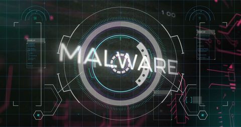 Cybersecurity threat warning on digital interface