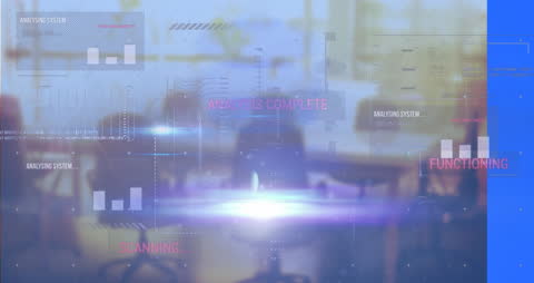 Abstract Digital Data Analysis with Light Trails