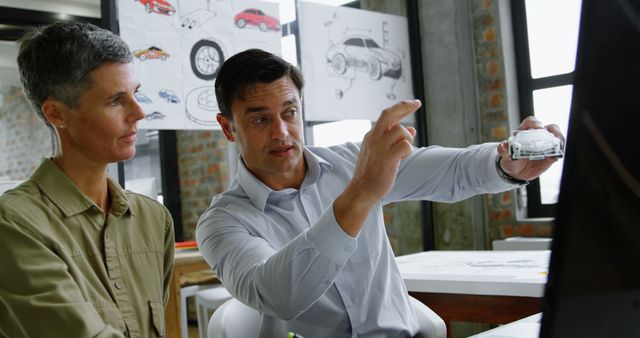 Team of Automotive Designers Conceptualizing New Car Design Model - Download Free Stock Images Pikwizard.com