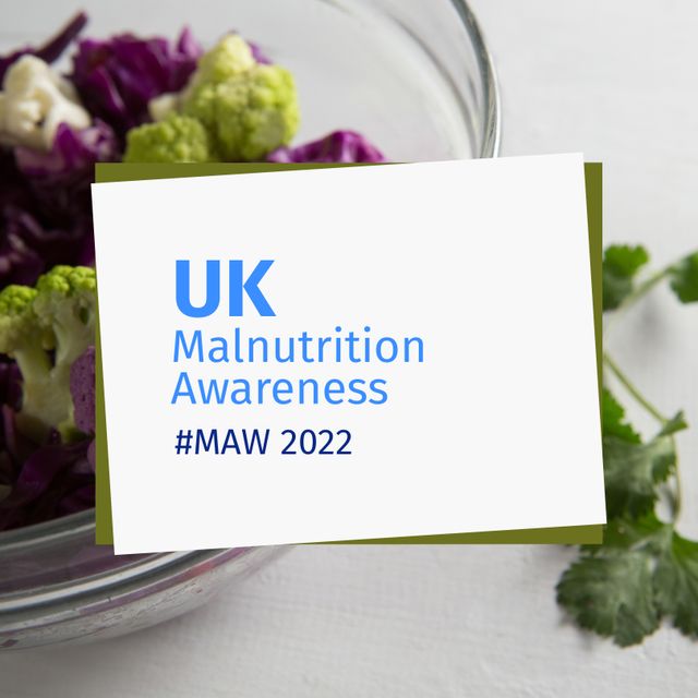 UK Malnutrition Awareness Event Poster with Fresh Vegetables - Download Free Stock Templates Pikwizard.com