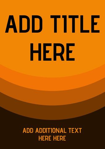 bold orange gradient template for event promotions - Download Free Stock Templates Pikwizard.com
