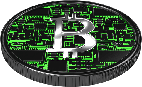 transparent illustration of bitcoin coin with circuit board design - Download Free Stock Videos Pikwizard.com