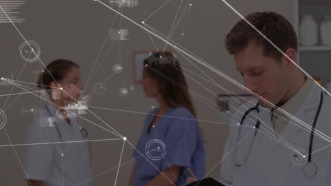 Networked Healthcare Dynamic with Doctors Collaborating