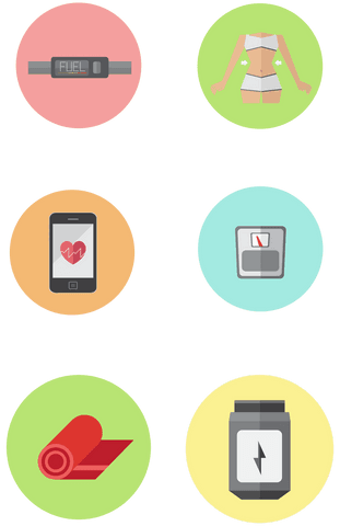 Transparent Health Technology Vector Icon Set for Diabetes Management - Download Free Stock Videos Pikwizard.com