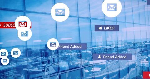 Social Media Dynamics in the Urban Landscape