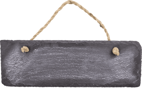 rustic hanging slate sign with rope transparent background - Download Free Stock Videos Pikwizard.com