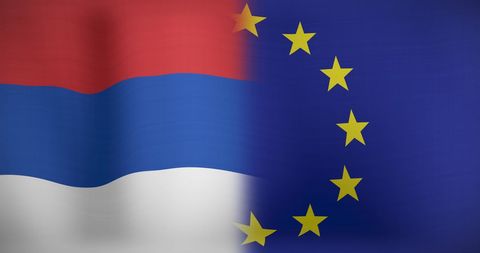 Crossed Flags of Netherlands and European Union - Download Free Stock Images Pikwizard.com