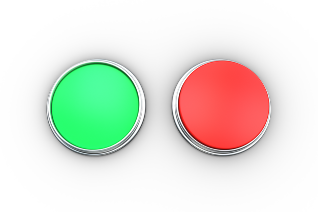 Transparent Background Red and Green Push Buttons Isolated - Download Free Stock Videos Pikwizard.com