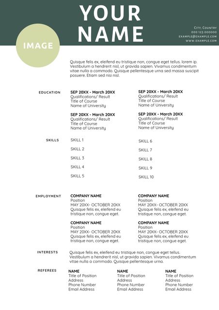 This professional resume template is designed with a clear, adaptable layout to highlight skills, education, and employment history. It is perfect for job seekers in various fields looking to present their qualifications and experience effectively. The modern, clean design ensures readability and ease of customization, aiding applicants in impressing potential employers. Ideal for professional job applications and career progression.