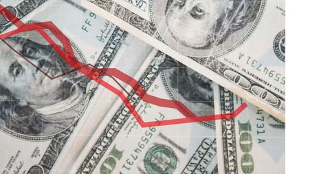 Concept of Economic Data and Dollar Fluctuation - Download Free Stock Images Pikwizard.com
