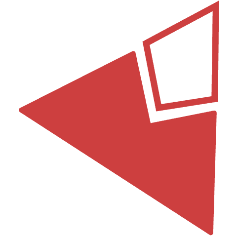 transparent red triangle with abstract quadrangle on top - Download Free Stock Videos Pikwizard.com