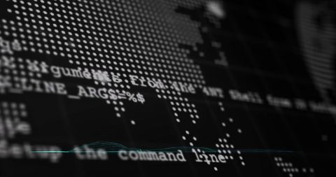 Digital Data Processing with Futuristic World Map Interface - Download Free Stock Images Pikwizard.com
