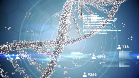 Digital DNA Strands with Data Interfaces and Molecular Concepts