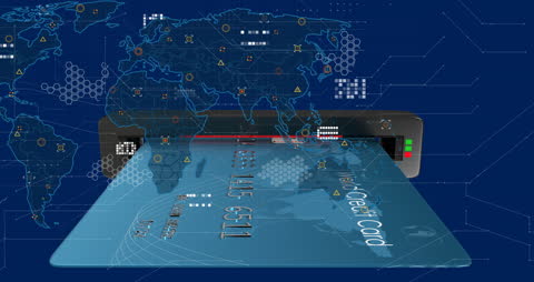 Digital Network Security with Credit Card and Data Streams