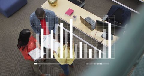 Diverse Professionals Analyzing Business Charts and Data - Download Free Stock Images Pikwizard.com