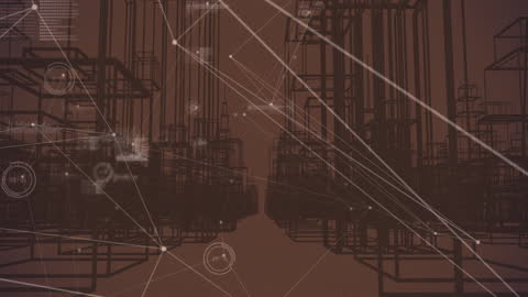 Conceptual Network Connections Overbuilding Digital Interface