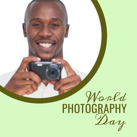 Celebrating world photography day with a joyous photographer