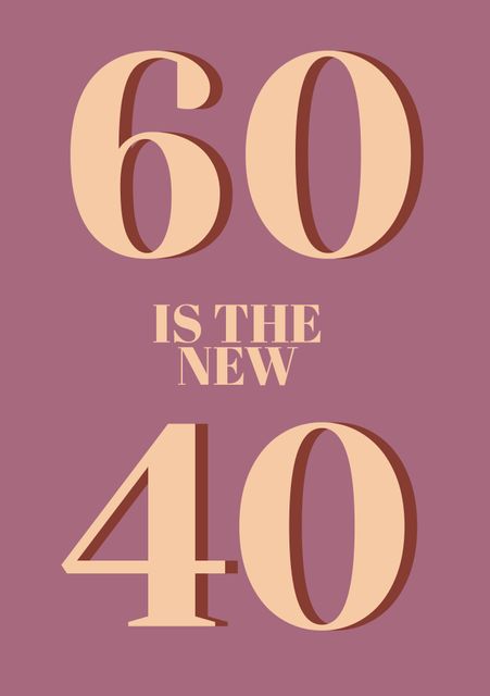 Celebrate Aging Gracefully, 60 is the New 40 - Download Free Stock Videos Pikwizard.com