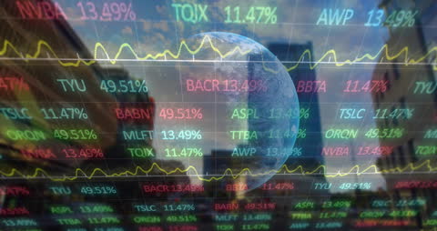 Global Financial Graphs Merging with City and Earth