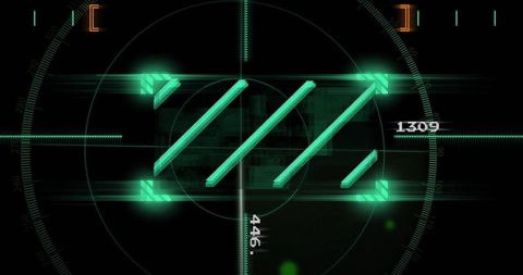 Futuristic Data Interface with Scanning HUD Elements - Download Free Stock Images Pikwizard.com