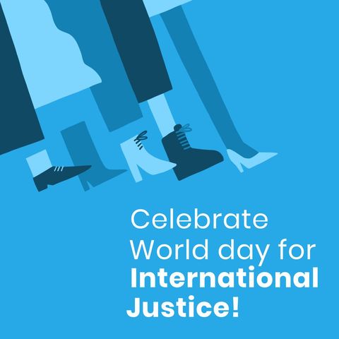 celebrating global unity on world day for international justice - Download Free Stock Templates Pikwizard.com
