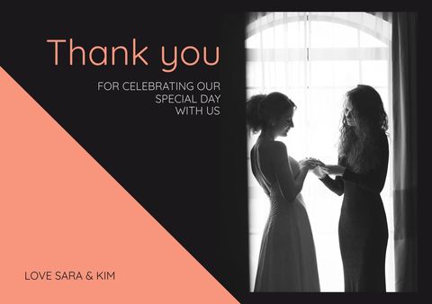 heartfelt thank you idea for wedding - Download Free Stock Templates Pikwizard.com