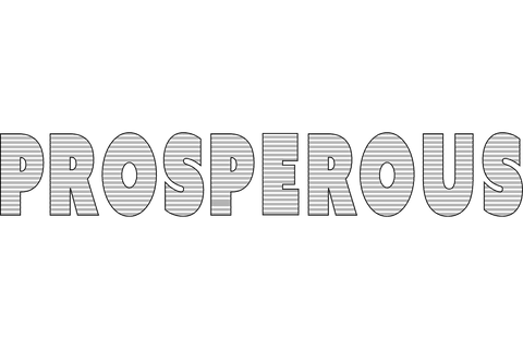 prosperous text on transparent background - Download Free Stock Videos Pikwizard.com