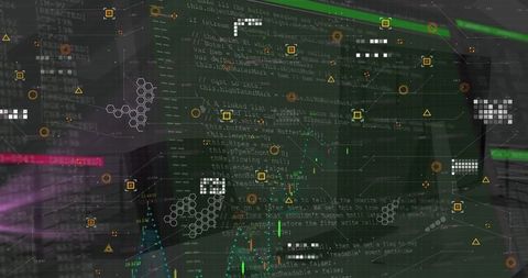 Digital Interface with Data Processing and Global Business Concept - Download Free Stock Images Pikwizard.com