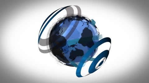 Global Network Animation Explaining International Trade Connections