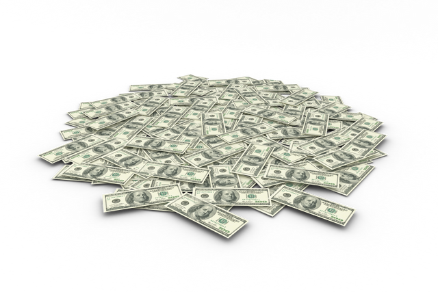 Pile of Dollar Bills on Transparent Background Isolated Image - Download Free Stock Videos Pikwizard.com