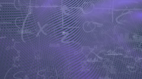 Abstract Math and Data Processing in Purple Space