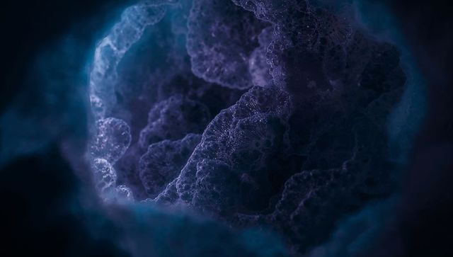 Lace-like Fractal Formations in Cosmic Digital Space