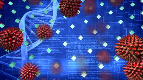 Digital Representation of COVID-19 and DNA with Data Elements