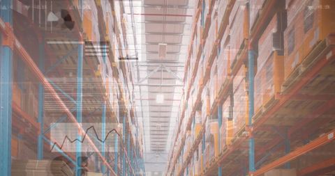 innovation in logistics: data integration with warehouse spaces - Download Free Stock Images Pikwizard.com