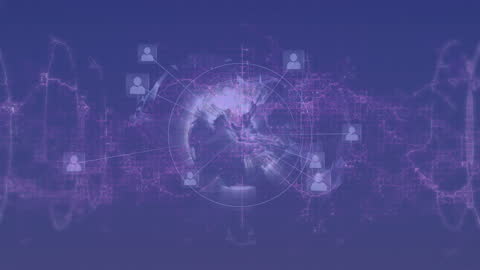 Digital Global Connection Network with Data Streams