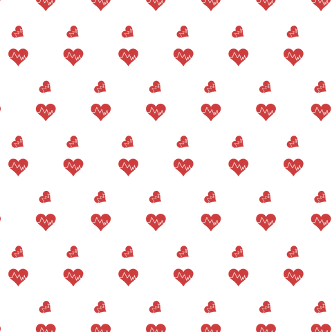 Seamless Transparent Red Heart Pattern for Design Use - Download Free Stock Videos Pikwizard.com