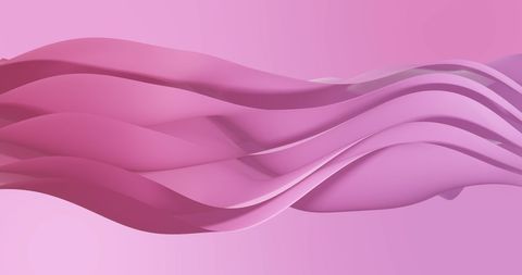 Abstract Pink Waves with Gradient Design