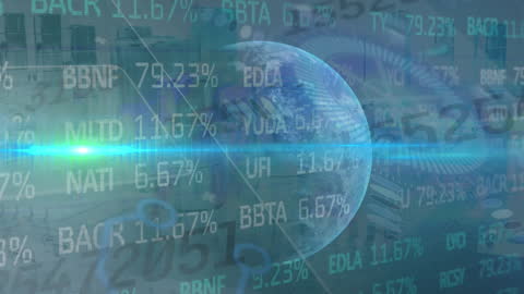 Financial Data Streams Across Digitized Planet