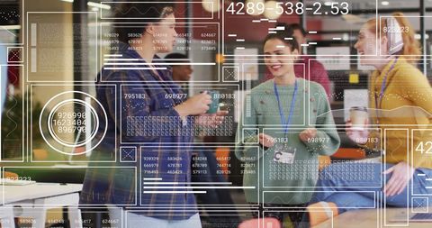 Collaboration and Financial Data Processing in Modern Office