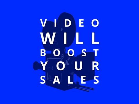 boost your sales with video marketing bold text - Download Free Stock Templates Pikwizard.com