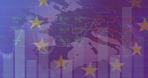 Global Financial Data Analyzing Across European Markets - Download Free Stock Images Pikwizard.com