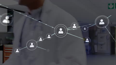 Digital Networking Overlay on Medical Professionals