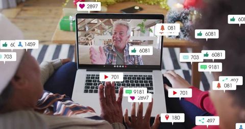 Remote Connection: Multigenerational Family Gathering