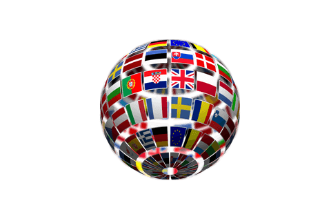 global flags sphere on transparent background illustration - Download Free Stock Videos Pikwizard.com