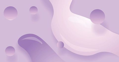 Abstract pastel purple background with fluid shapes