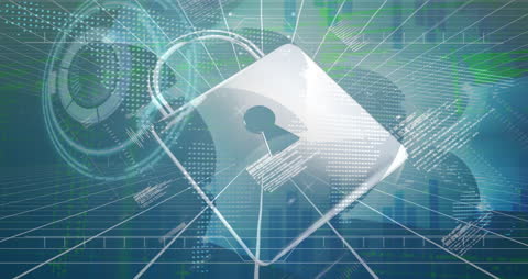 Digital Padlock with Holographic Security Features